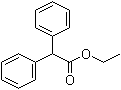 结构式 CAS# 3468-99-3, 二苯乙酸乙酯