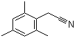结构式 CAS# 34688-71-6, 2,4,6-三甲基苯乙腈; 2,4,6-三甲基氰苄