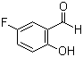 5-氟水杨醛分子结构 (CAS 347-54-6)