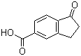 1-茚满酮-5-羧酸分子结构 (CAS 3470-45-9)