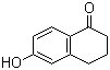 结构式 CAS# 3470-50-6, 6-羟基-3,4-二氢-2H-1-萘酮; 6-羟基-1-四氢萘酮