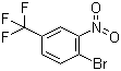 4-溴-3-硝基三氟甲苯分子结构 (CAS 349-03-1)