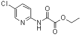 N-(5-氯吡啶-2-基)草胺酸乙酯分子结构 (CAS 349125-08-2)