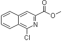 Methyl 1-chloroisoquinoline-3-carboxylate molecular structure (CAS 349552-70-1)