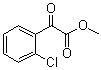 (2-氯苯基)氧代乙酸甲酯分子结构 (CAS 34966-49-9)