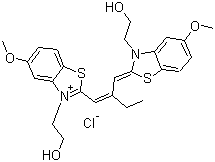 致敏性染料红 SR10分子结构 (CAS 34979-98-1)