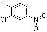 3-氯-4-氟硝基苯分子结构 (CAS 350-30-1)
