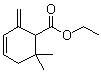 2-亚甲基-6,6-二甲基-1-乙氧基羰基环己-3-烯分子结构 (CAS 35044-58-7)
