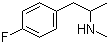 1-(4-氟苯基)-2-(甲基氨基)丙烷分子结构 (CAS 351-03-1)