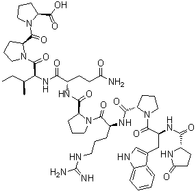 血管舒缓激肽-增强肽 9a分子结构 (CAS 35115-60-7)