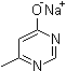6-甲基嘧啶-4-醇钠分子结构 (CAS 351433-14-2)