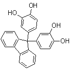 9,9-Bis(3,4-dihydroxyphenyl)fluorene molecular structure (CAS 351521-78-3)