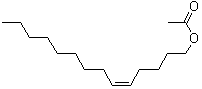 (Z)-5-十四碳烯-1-醇乙酸酯分子结构 (CAS 35153-13-0)