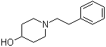 N-(2-苯基乙基)-4-羟基哌啶分子结构 (CAS 3518-76-1)