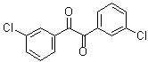 1,2-双(3-氯苯基)-1,2-乙二酮分子结构 (CAS 35190-07-9)