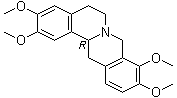 右旋四氢巴马汀分子结构 (CAS 3520-14-7)