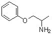 1-苯氧基-2-丙胺分子结构 (CAS 35205-54-0)