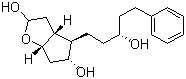 structure of CAS# 352276-28-9, Latanoprost Lactol;(3aR,4R,5R,6aS)-Hexahydro-4-[(3R)-3-hydroxy-5-phenylpentyl]-2H-cyclopenta[b]furan-2,5-diol