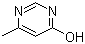 4-羟基-6-甲基嘧啶分子结构 (CAS 3524-87-6)