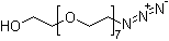 23-叠氮基-3,6,9,12,15,18,21-七氧杂二十三烷-1-醇分子结构 (CAS 352439-36-2)