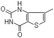 7-甲基噻吩并[3,2-d]嘧啶-2,4(1H,3H)-二酮分子结构 (CAS 35265-81-7)