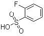 structure of CAS# 35300-35-7, 2-Fluorobenzenesulfonic acid;o-Fluorobenzenesulfonic acid