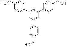 5'-[4-(Hydroxymethyl)phenyl][1,1':3',1''-terphenyl]-4,4''-dimethanol molecular structure (CAS 353289-47-1)