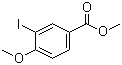 Methyl 3-iodo-4-methoxybenzoate molecular structure (CAS 35387-93-0)