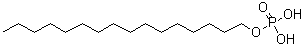 Hexadecyl phosphate molecular structure (CAS 3539-43-3)