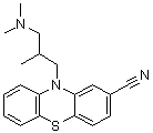 氰美马嗪分子结构 (CAS 3546-03-0)