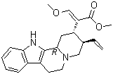 delta18-毛钩藤碱分子结构 (CAS 35467-43-7)