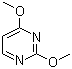 2,4-二甲氧基嘧啶分子结构 (CAS 3551-55-1)