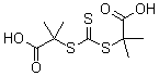 2,2'-[硫代羰酰双(硫)]双[2-甲基丙酸]分子结构 (CAS 355120-40-0)