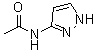 N-(1H-吡唑-3-基)乙酰胺分子结构 (CAS 3553-12-6)