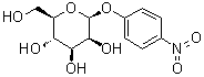 对硝基苯基 beta-D-吡喃甘露糖苷分子结构 (CAS 35599-02-1)