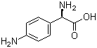 D-4-氨基苯甘氨酸分子结构 (CAS 35619-39-7)