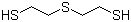 structure of CAS# 3570-55-6, 2,2'-Thiodiethanethiol;2-Mercaptoethyl sulfide; Bis(2-mercaptoethyl) sulfide