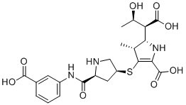 厄他培南开环杂质分子结构 (CAS 357154-27-9)