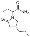 布瓦西坦(alfaR,4R)-异构体分子结构 (CAS 357337-00-9)