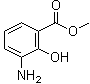 结构式 CAS# 35748-34-6, 3-氨基水杨酸甲酯