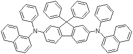 N2,N7-二-1-萘基-N2,N7,9,9-四苯基-9H-芴-2,7-二胺分子结构 (CAS 357645-40-0)
