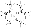 三[双(三甲基硅)氨基]镧分子结构 (CAS 35788-99-9)