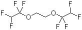 结构式 CAS# 358-39-4, 1,2-双(1,1,2,2-四氟乙氧基)乙烷