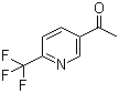 1-[6-(三氟甲基)吡啶-3-基]乙酮分子结构 (CAS 358780-14-0)