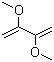 2,3-二甲氧基-1,3-丁二烯分子结构 (CAS 3588-31-6)