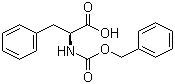 N-苄氧羰基-L-苯丙氨酸分子结构 (CAS 3588-57-6)