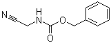 N-(氰甲基)氨基甲酸苄酯分子结构 (CAS 3589-41-1)