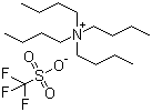 四丁基三氟甲磺酸铵分子结构 (CAS 35895-70-6)