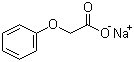 苯氧乙酸钠分子结构 (CAS 3598-16-1)