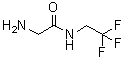 2-氨基-N-(2,2,2-三氟乙基)乙酰胺分子结构 (CAS 359821-38-8)